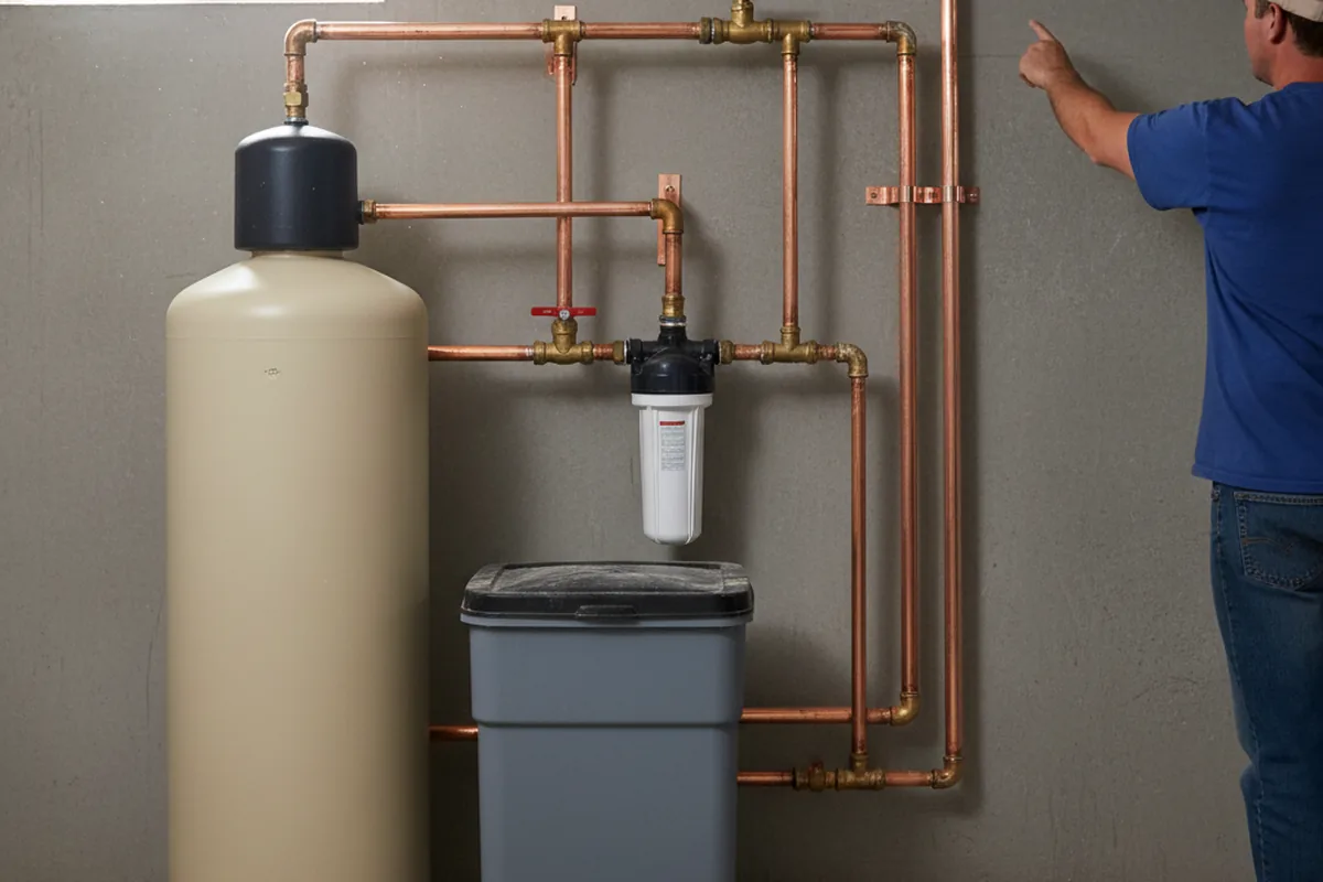 Whole-house water treatment system installed in Gansevoort